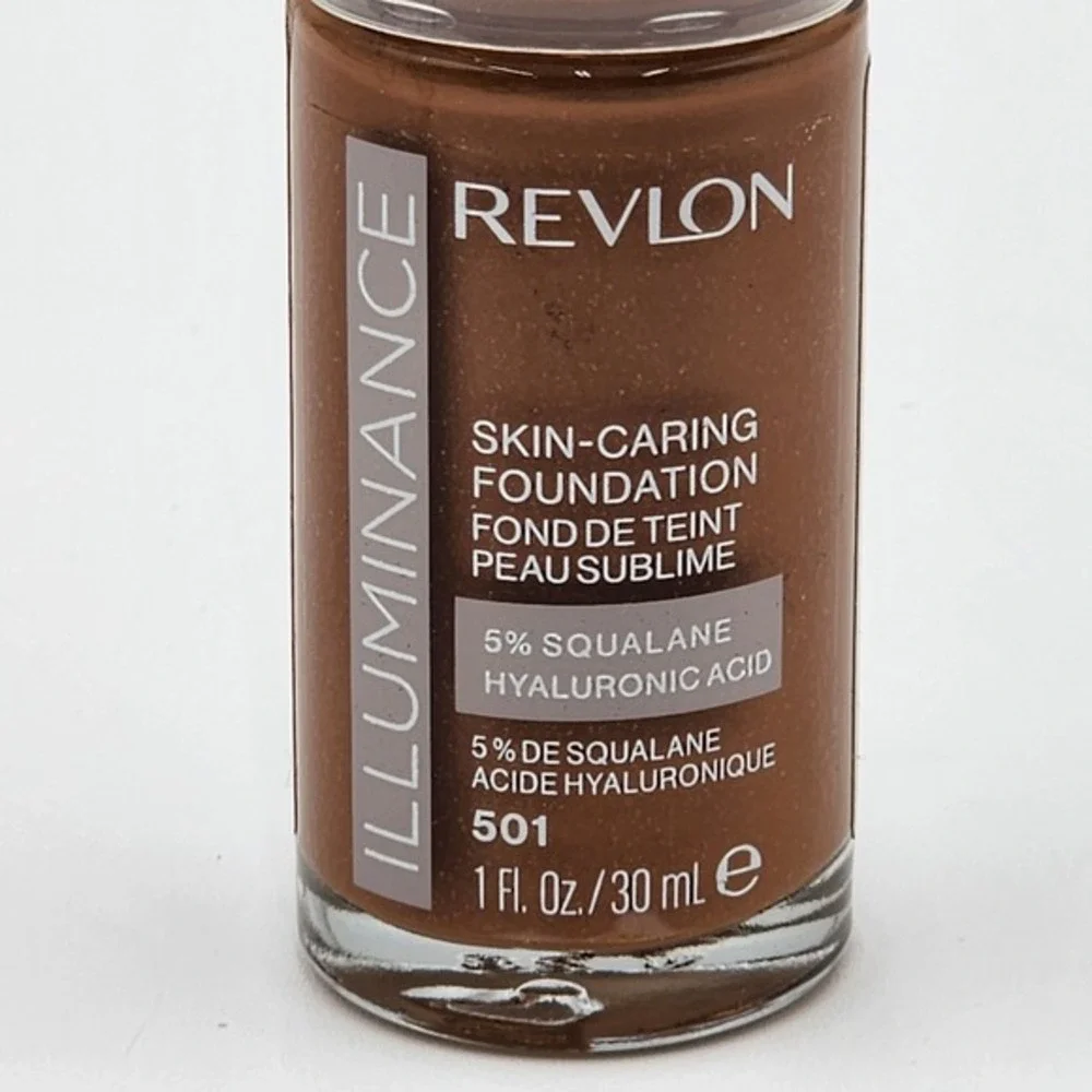 Revlon Illuminance Skin Caring Liquid Foundation Toasted Caramel 1 Fl Oz New